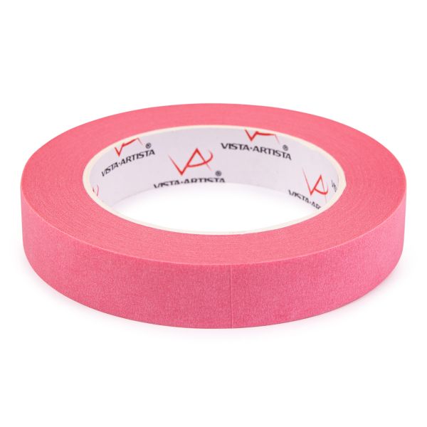 Лента клейкая для художественных работ 20 мм / 50 м, 5 шт, розовый, Vista-Artista VPTC-02