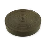 Стропа (ременная лента) 40 мм / 50 метров, толщ. 1.0 мм, [26.3 г/пог.м], 100% п/э, 113 оливковый, С762