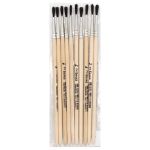 Кисть белка круглая (ученическая) №2,10 шт