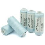 Нитки швейные бытовые Bestex 40/2, 365 м (400 ярд) / 10 кат., 309 бело-голубой