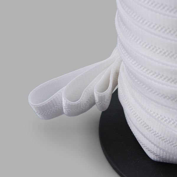Резинка бельевая (бретелечная) 15.0 мм / 50 метров, белый, (ML207.015)