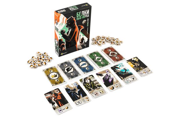 Игра настольная Белки Нью-Йорка, Эврикус BG-17085