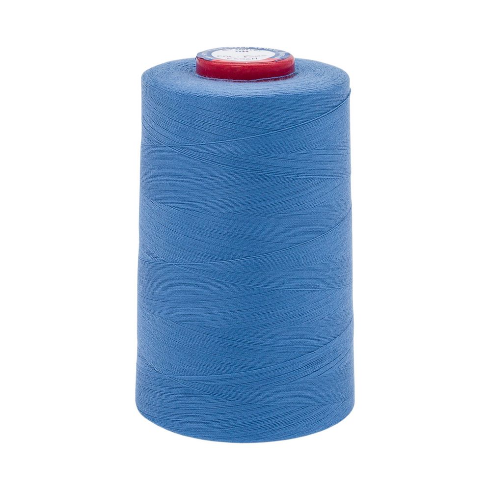 Нитки швейные Euron mH 40/2, 5000 ярд, 1286 темно-голубой, 1 катушка