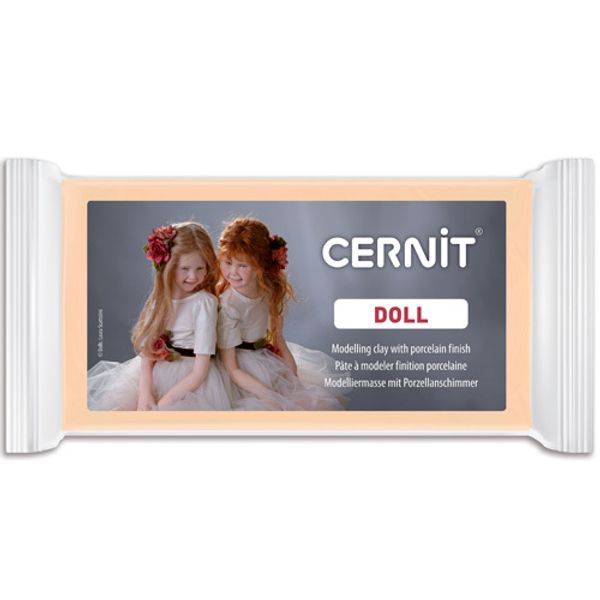 Полимерная глина Cernit Doll collection 500 гр, 855 цвет загара