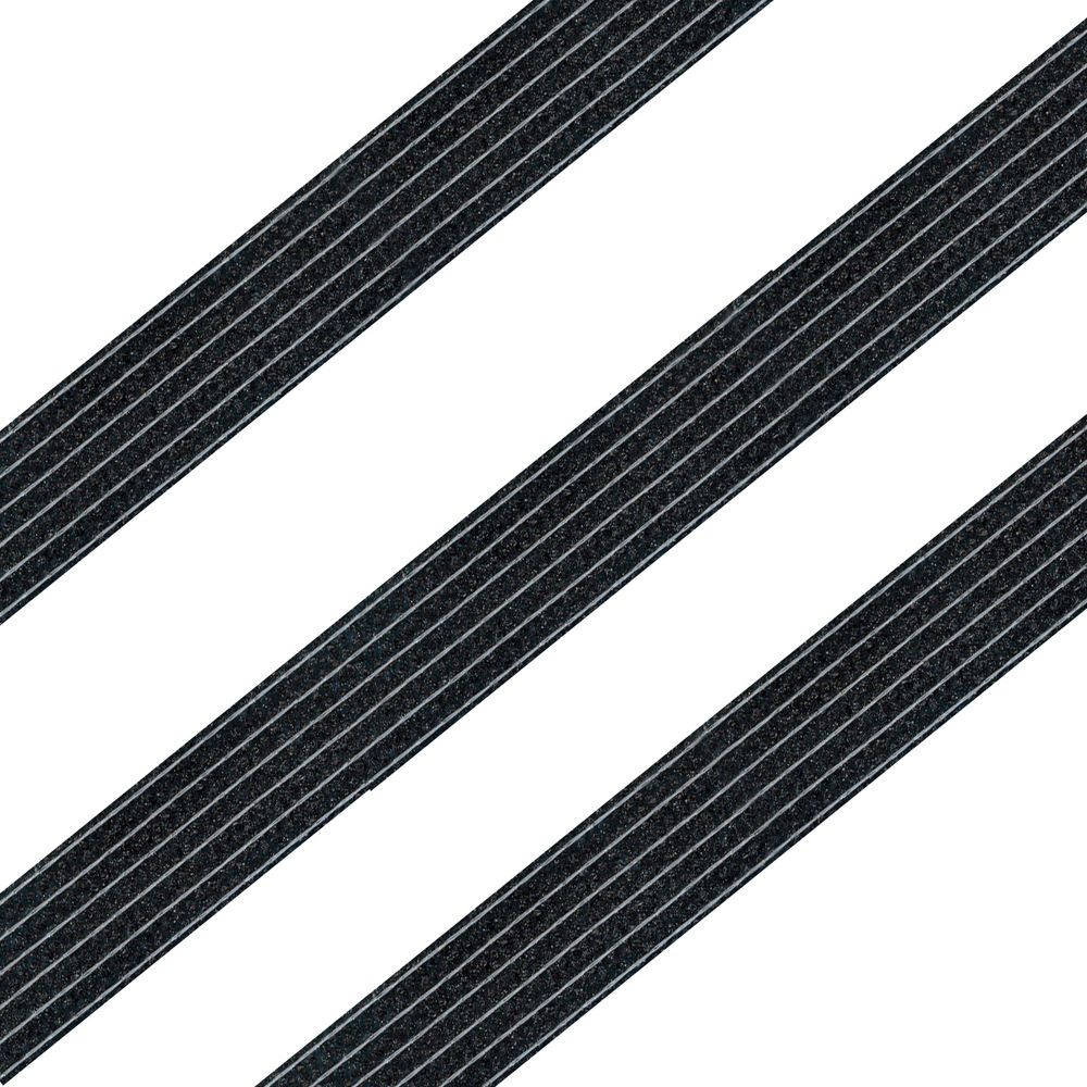 Тесьма усиленная Кромка клеевая 10 мм, (фасовка) 5х3 м, черный, B, Gamma G-110ht