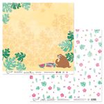 Бумага для скрапбукинга Ешь. Люби. Спи 190 г/м², 30.5х30.5 см, 10 шт, 6, Mr.Painter PSR 190501