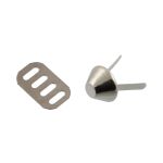 Ножки для дна сумки металл ⌀12 мм, 20 шт, 04 никель, Gamma