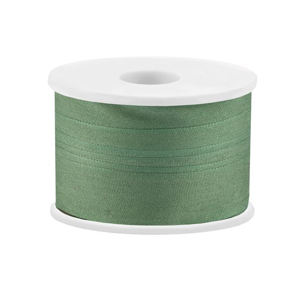 Лента (тесьма) шелковая 13.0 мм / 45.5±0.5 метров, №188 зеленый, Gamma SR-13