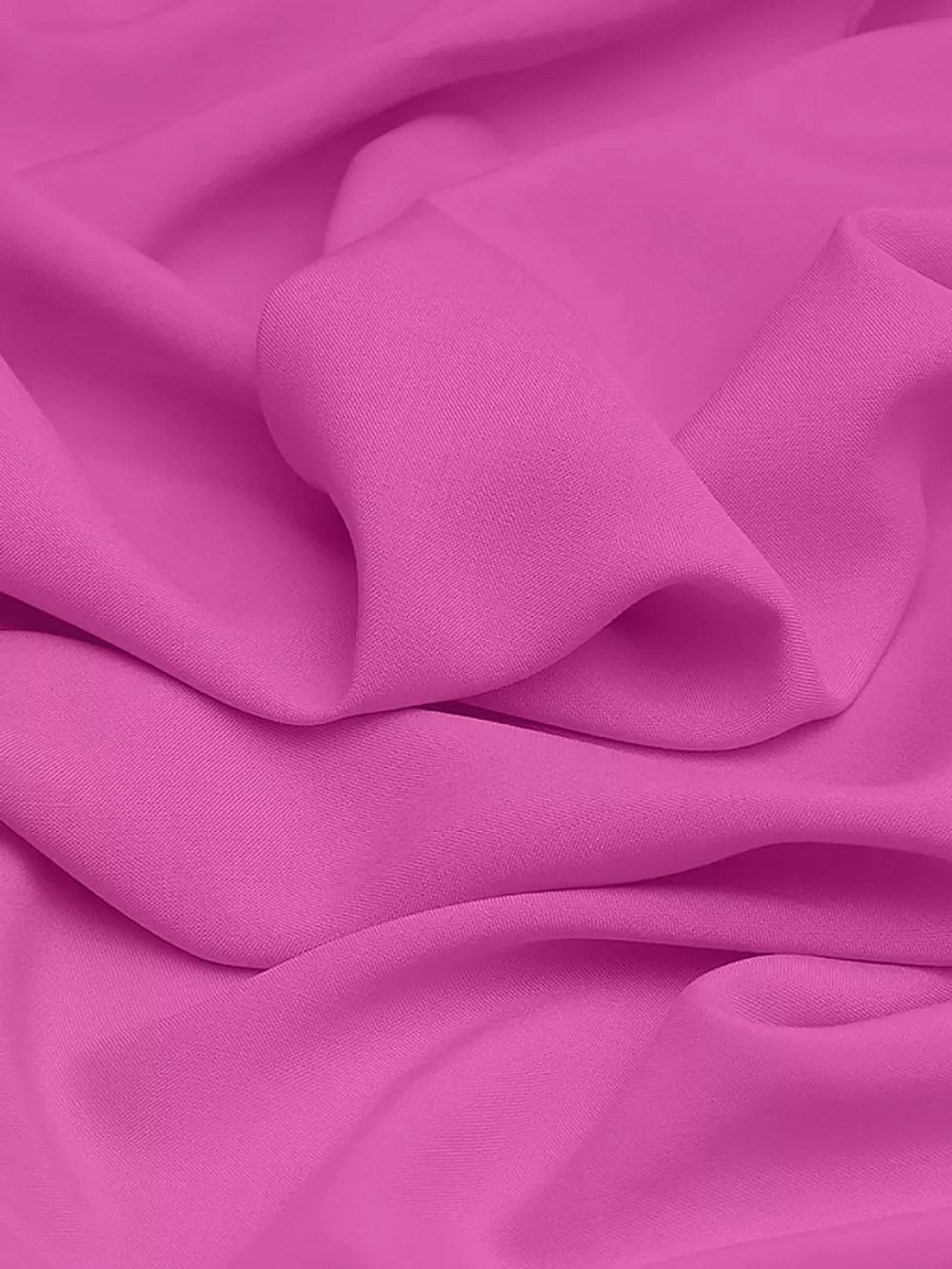 Штапель 110 г/м², 145 см / 2 метра, TBY-Vi-30-41.2, цв.41 яр.розовый