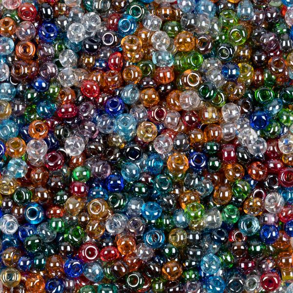 Бисер Preciosa ассорти 8/0 (2.9 мм), 50 г, 00006 разноцветный, 391-99001