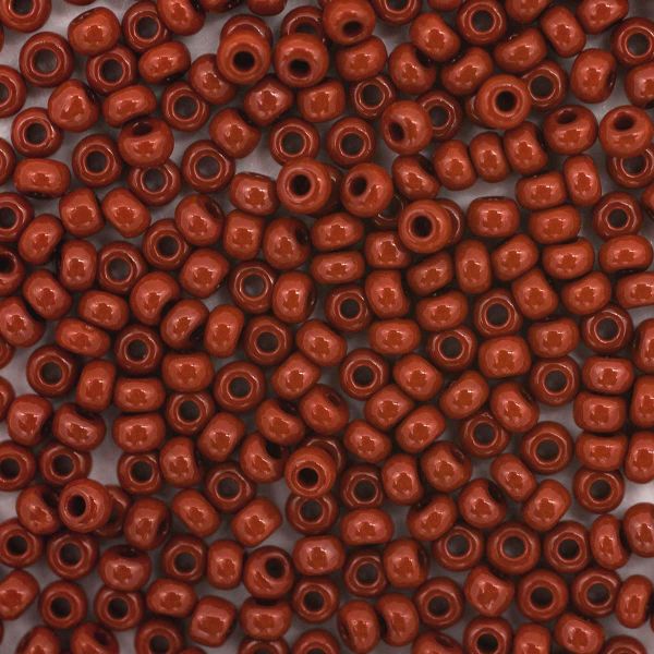 Бисер Preciosa непрозрачный 10/0 (2.3 мм), круг.отв., 50г, (13600)