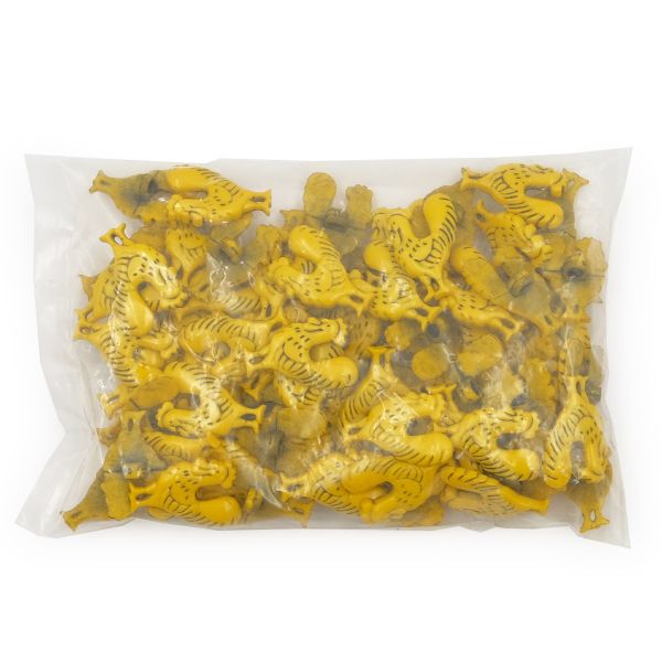 Пуговицы детские Петух (3366) 30мм (110 желтый), 72 шт