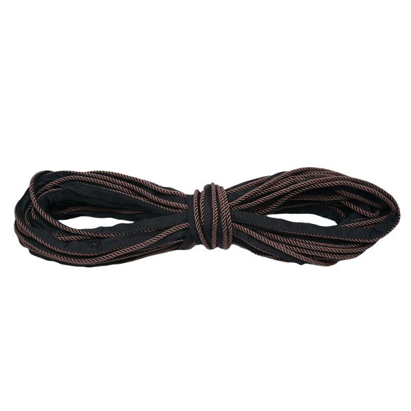 Кант витой 5 мм / 25 метров, черный/108 темно-коричневый, 3AR3294