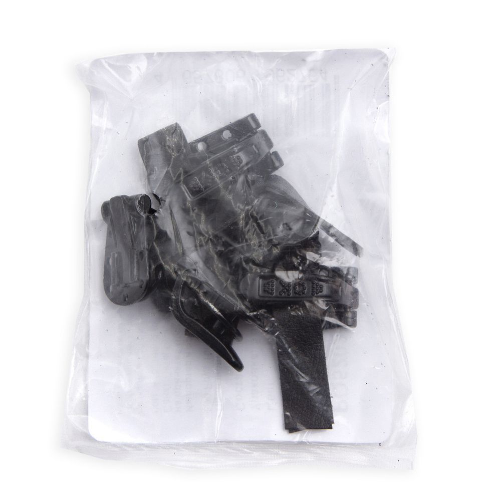 Крючок шубный PQ 45 мм, черный, PQ5202, 5 шт