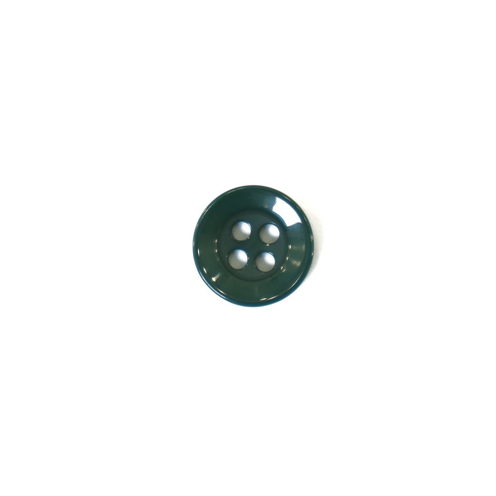 Пуговицы 4 прокола 11L (6.99 мм), 50 шт, тёмно-зелёный