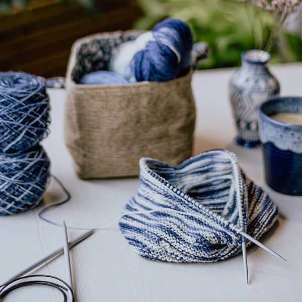 Спицы круговые Knit Pro Basix Aluminum 6 мм / 60 см, алюминий, серебристый, 45329