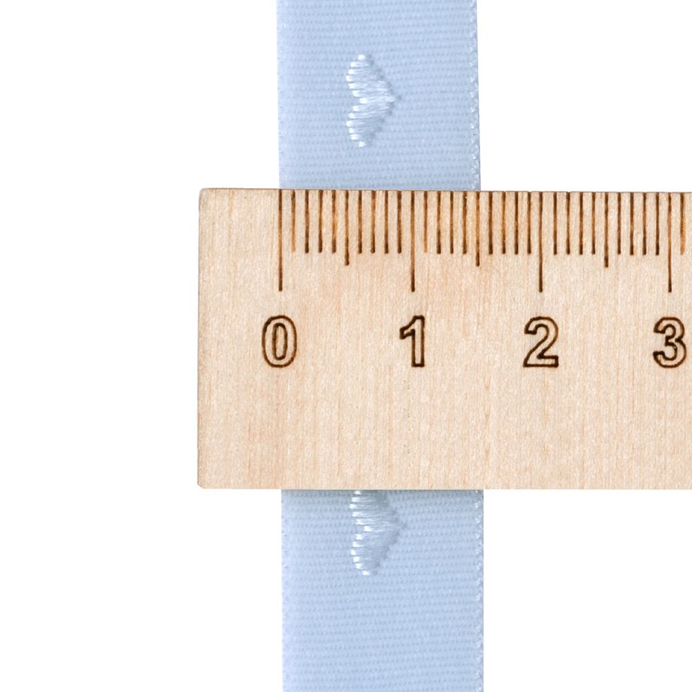 Резинка бельевая (окантовочная) 15.0 мм / 50 метров, тканая, бледно-голубой, ML124015/99/1