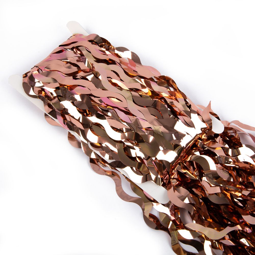 Занавес Дождик 100х200 см, 03_розовая волна, Boomzee GBZ-15