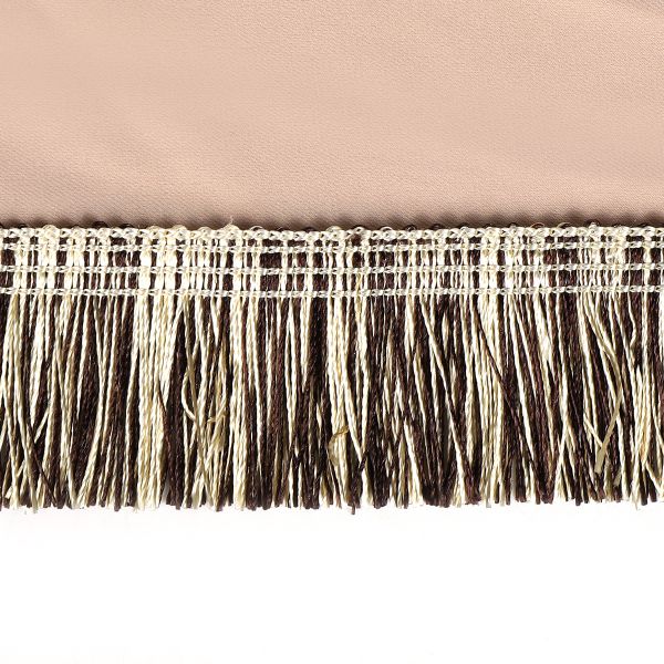 Бахрома отделочная 40.0 мм / 10 метров, 6155-0328 цв.6350 коричневый