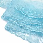 Кружево капроновое широкое 127 мм / 13.71 м, 0574-5002, цв.А783 св.лед