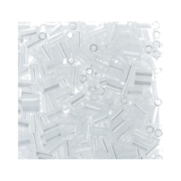 Бисер Toho Bugle 3 (3 мм), 25 г (5х5 г), 0141 белый/перл