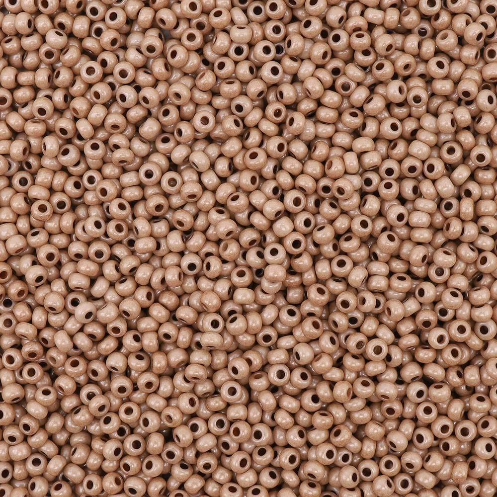 Бисер Preciosa жемчужный 10/0 (46318) круг. отв, 50 гр