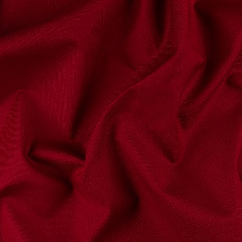 Ткань для пэчворка Peppy Краски жизни Люкс, рулон 112 см / 5 метров, 19-1557 т.красный, Peppy