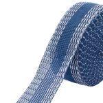 Кромка брючная клеевая тканая 25 мм / 5 метров, синий, 7210-9038