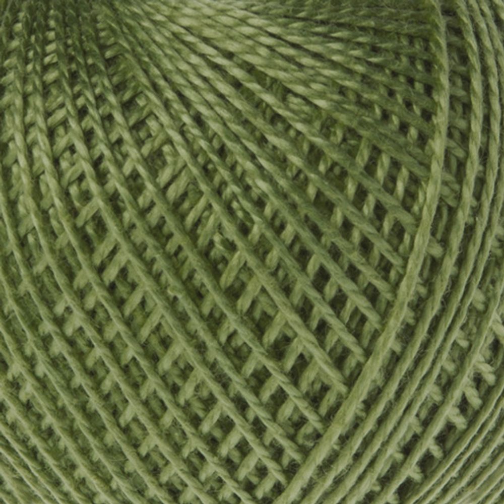 Пряжа ПНК им.Кирова Ирис / уп.20 мот. по 25 г, 150м, 4404 серо-зеленый