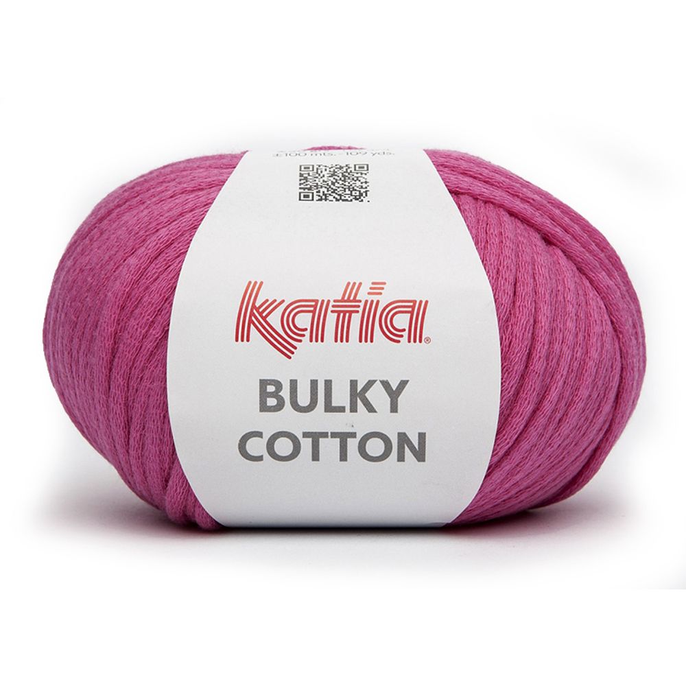 Пряжа Katia (Катя) Bulky Cotton / уп.20 мот. по 50 г, 100м, розовый
