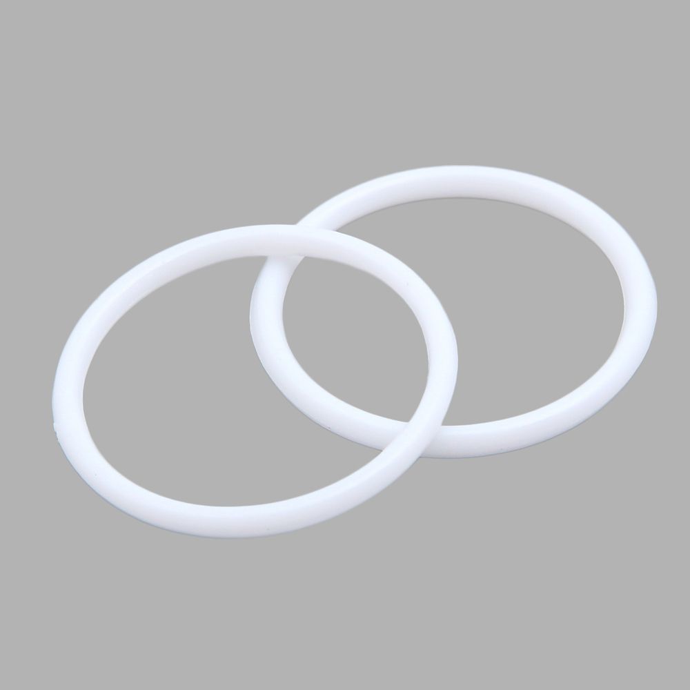 Кольца для бюстгальтера пластик ⌀20.0 мм, белый, 100 шт, 626150