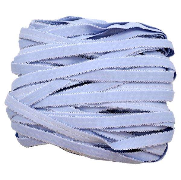 Резинка бельевая (бретелечная) 14.0 мм / 25 метров, голубой