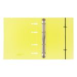 Папка-обложка для сменного тетрадного блока на 4 кольцах A5+ 700 мкм 20 мм, 1 шт, ⌀- 20 мм, желтый EC21140009, Expert Complete EC21140009