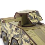 Пазл 3D, серия Военная техника 28 элемент, Бронетранспортер, Rezark ST0395