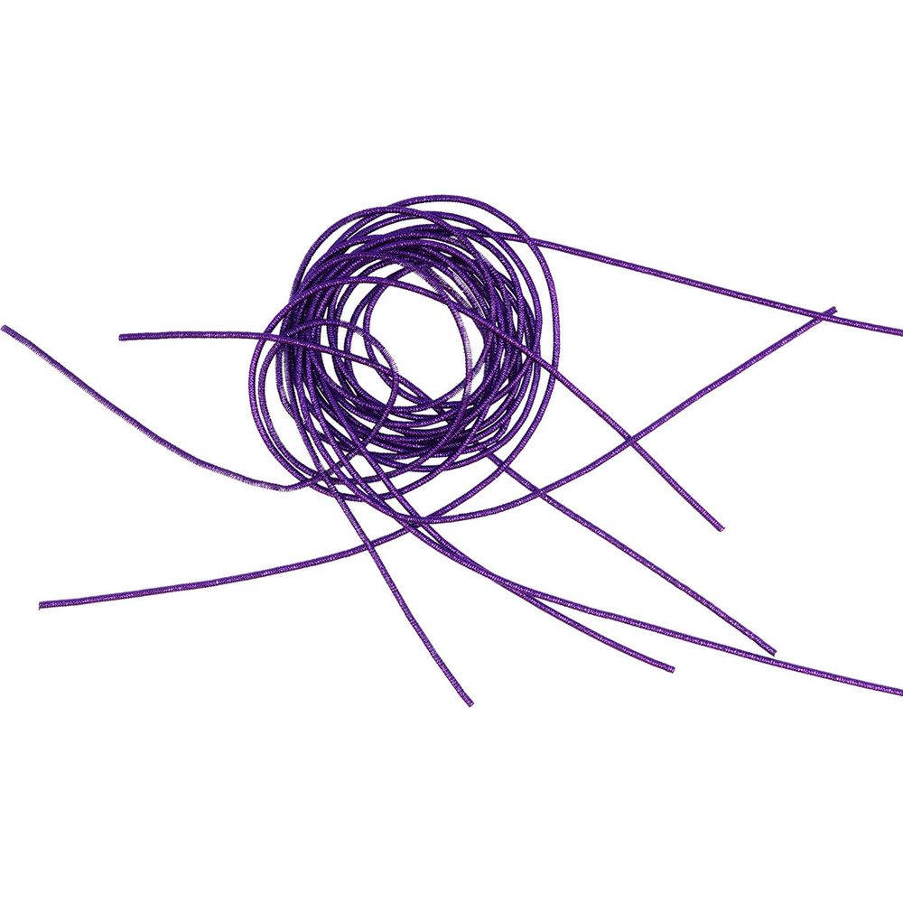 Канитель металлизированная Фиолетовый 1 мм, 5±0,1г