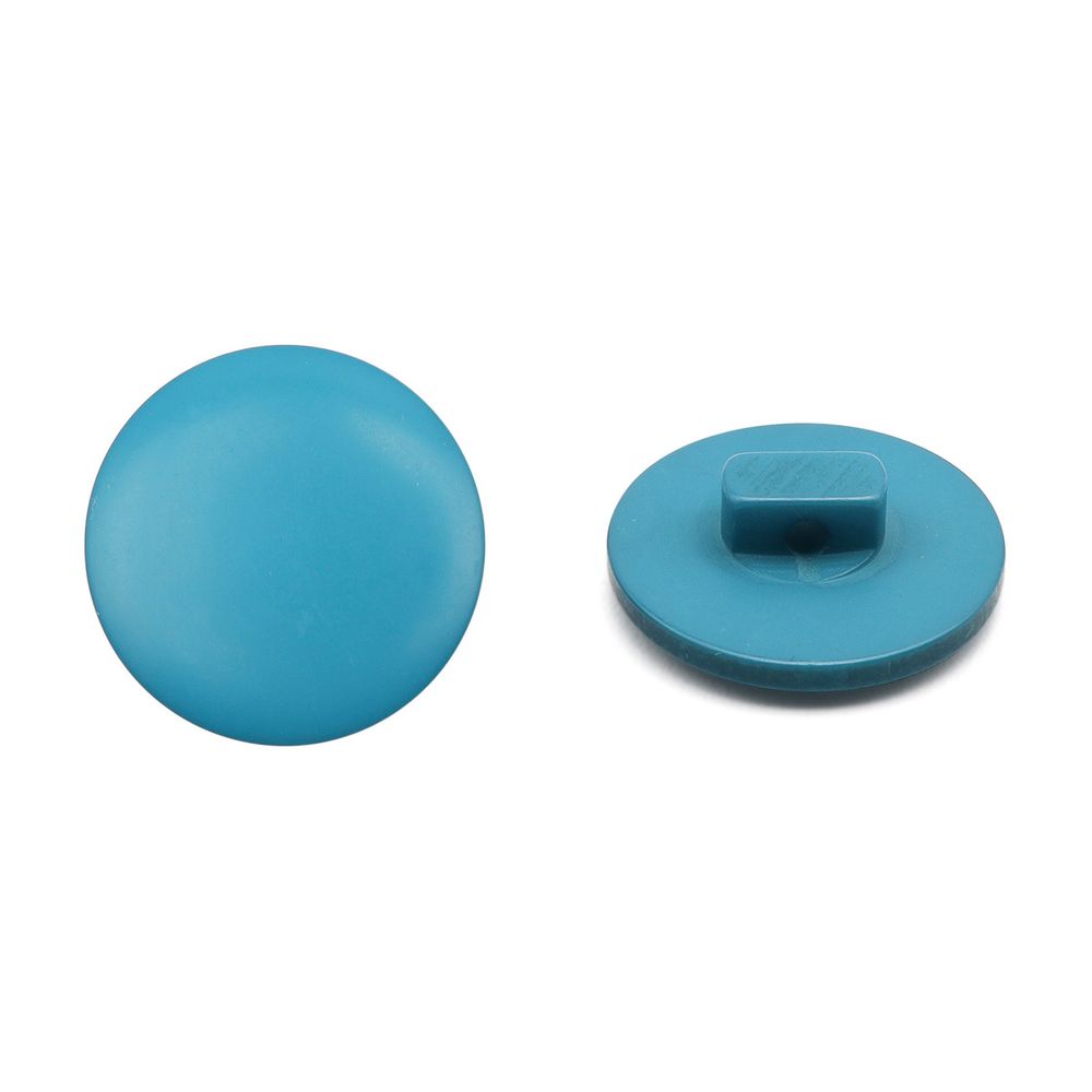 Пуговицы на ножке 28L (18мм), пластик (Sea (морской)), NE68, 48 шт