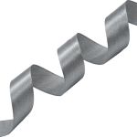 Лента атласная 1-сторонняя 25.0 мм / 22.86±1 метров, 153 т.серый, Globus