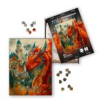 Пазл деревянный 500 элементов, PZLD-009 Век дракона, Фрея