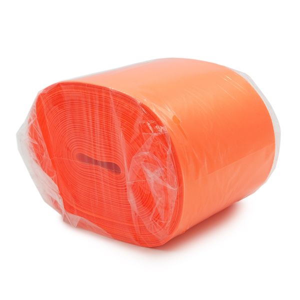 Лента атласная 1-сторонняя 100.0 мм / 100±2 метров, оранжевый, Globus