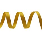 Лента декоративная ёлочка 15.0 мм / 20±1 метров, 87 горчичный