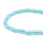 Бусины пластик (жемчуг) 3х6 мм, 15 г, Astra&Craft (бирюзовый), 4AR293/294