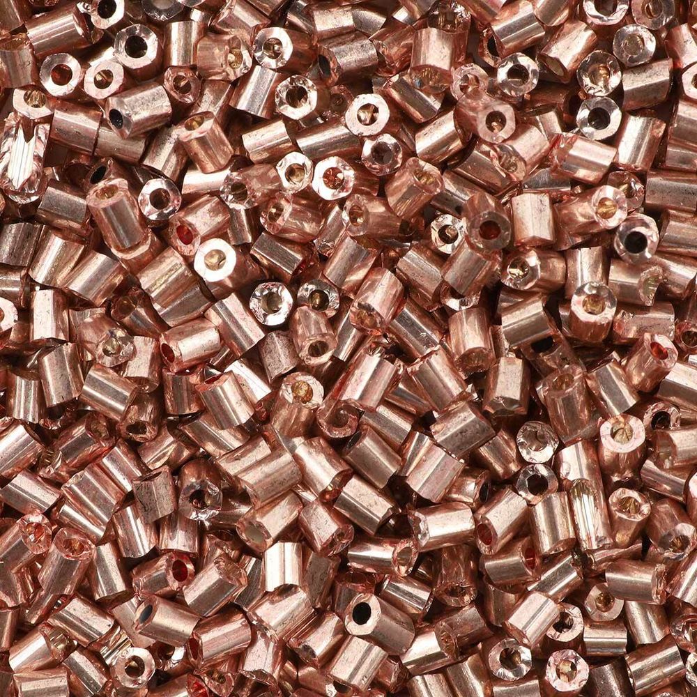 Рубка Astra&amp;Craft 11/0 (2.1 мм), 150 г (10х15 г), цв. 1108 розовое золото