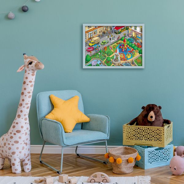 Пазл 1500 элементов, Городская жизнь, Фрея PZL-1500/30