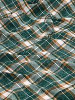 Фланель рубашечная вареная 150 г/м², 150 см / 2 метра, TBY.Fl.T497 зеленый