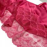 Кружево эластичное (стрейч) 195 мм, TBY.8034, S261 лесная ягода, 10м, Kruzhevo