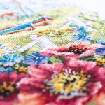 Набор для вышивания нитками Чудесная игла, Загадаю удачу! 18х29 см