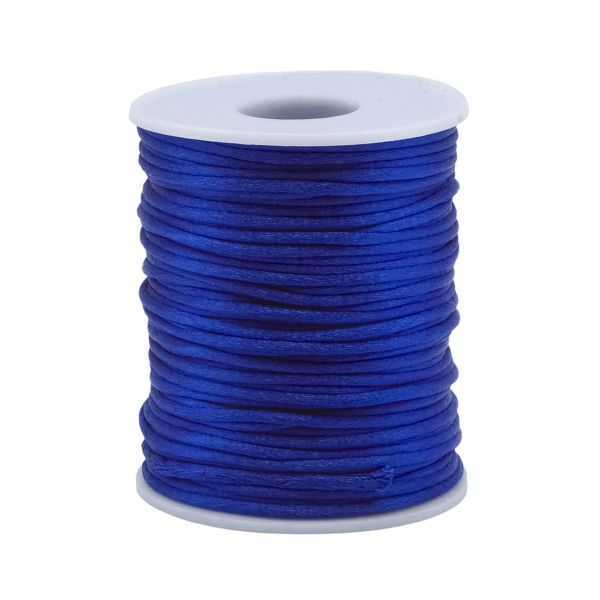 Шнур атласный корсетный ⌀2.0 мм / 45.7 метров, 21 василек