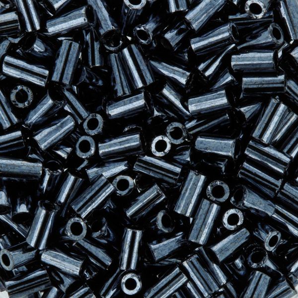 Бисер Toho Bugle 3 (3 мм), 25 г (5х5 г), 0081 т. серый