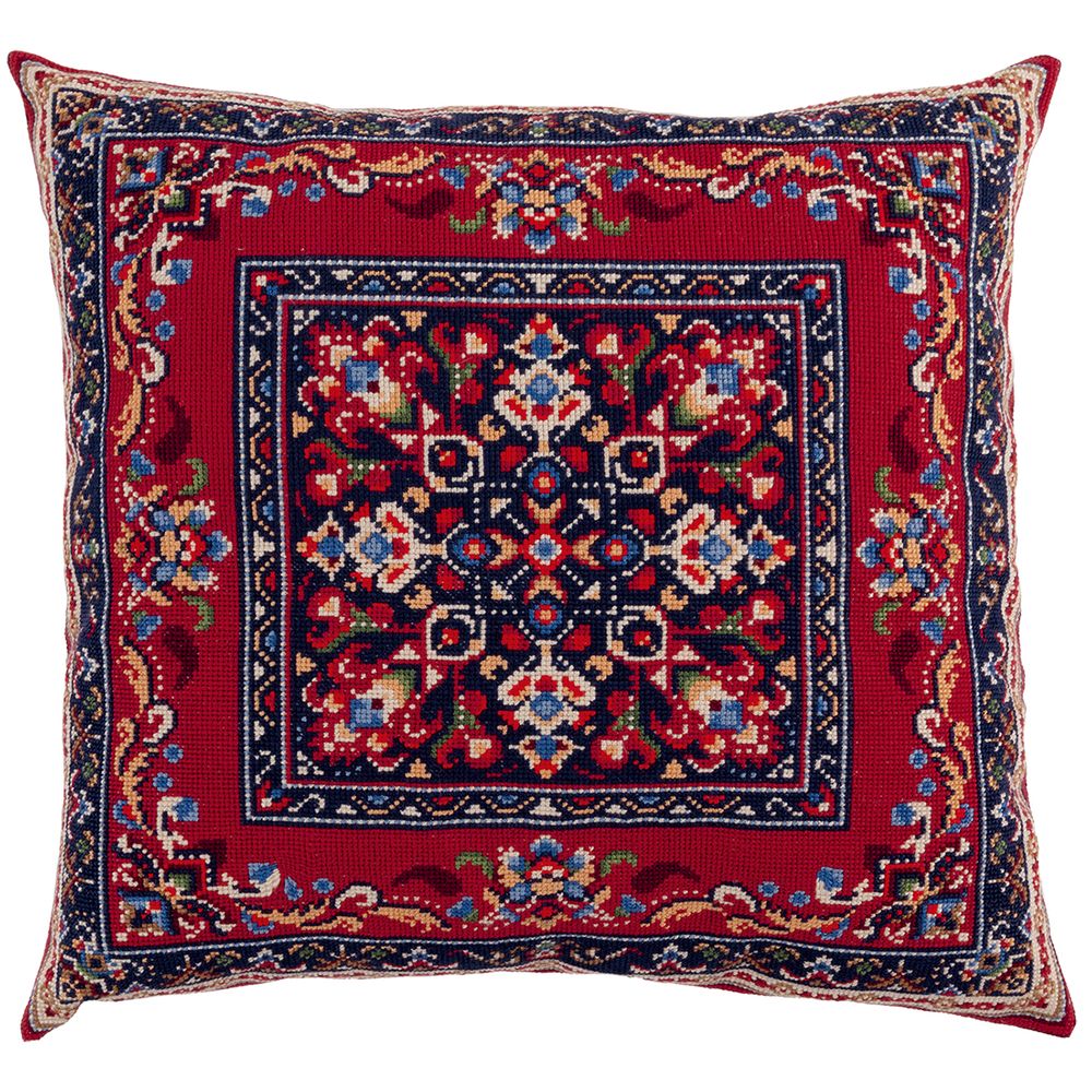 Набор для вышивания нитками Panna PD-7479, Подушка. Легенда Востока, 40х40 см