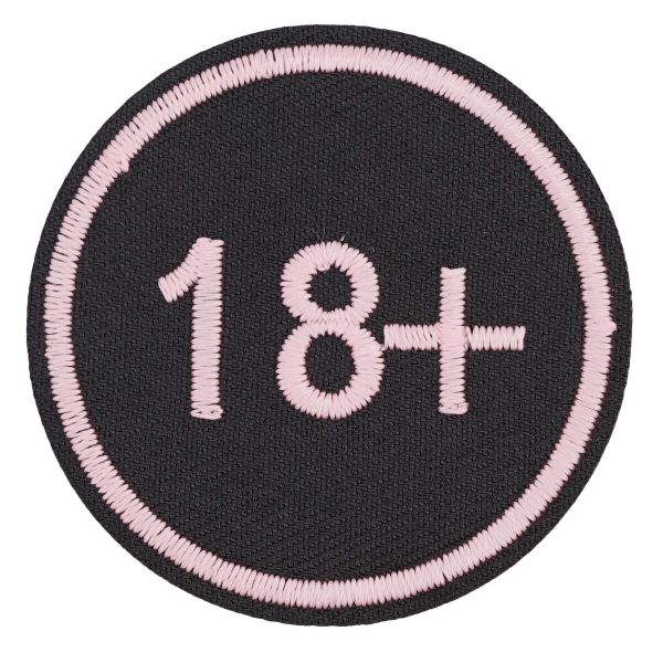 Термоаппликация светящаяся в темноте 18+, Hobby&Pro